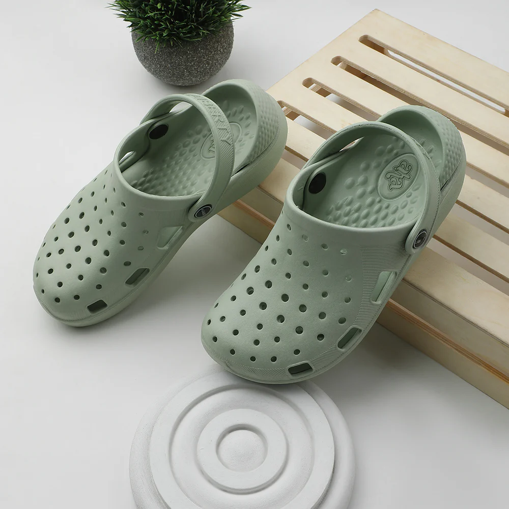 A-HA Light Green Slingback Clogs For Women LPMXT-801 By Liberty - Image 4