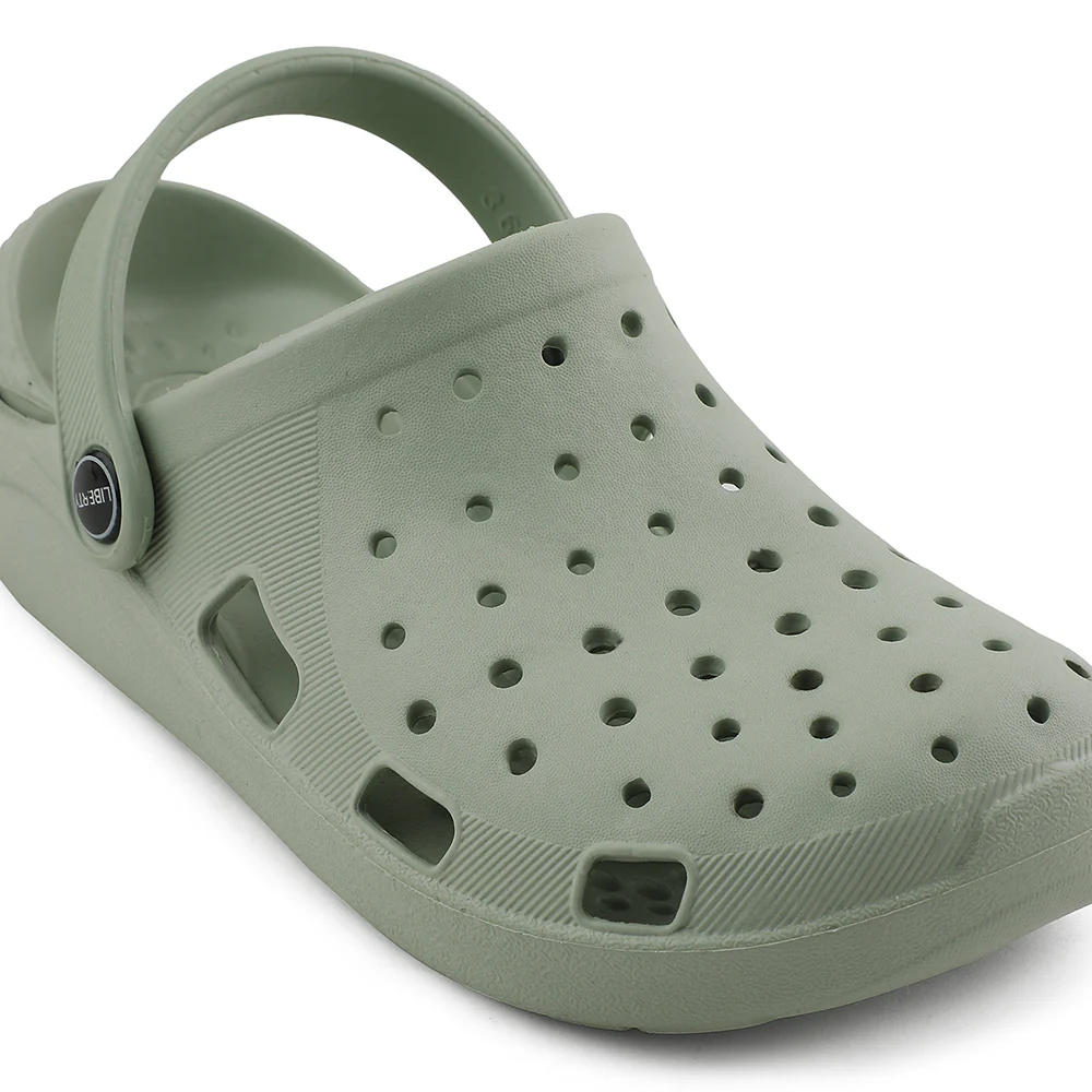 A-HA Light Green Slingback Clogs For Women LPMXT-801 By Liberty - Image 5
