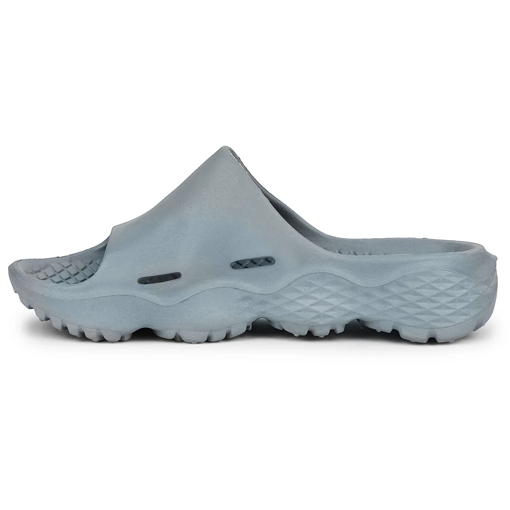 A-HA Light Grey Casual Slipper For Men SOFTWALK By Liberty - Image 3