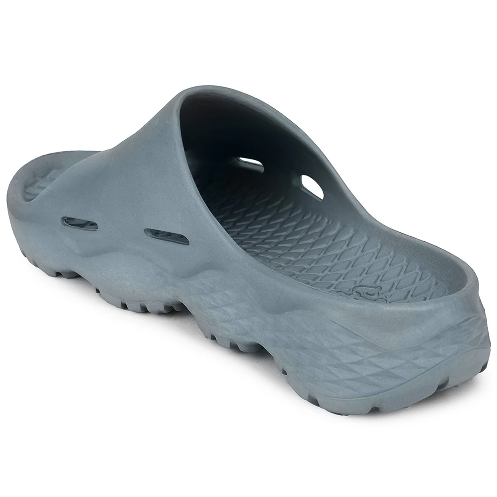 A-HA Light Grey Casual Slipper For Men SOFTWALK By Liberty - Image 5