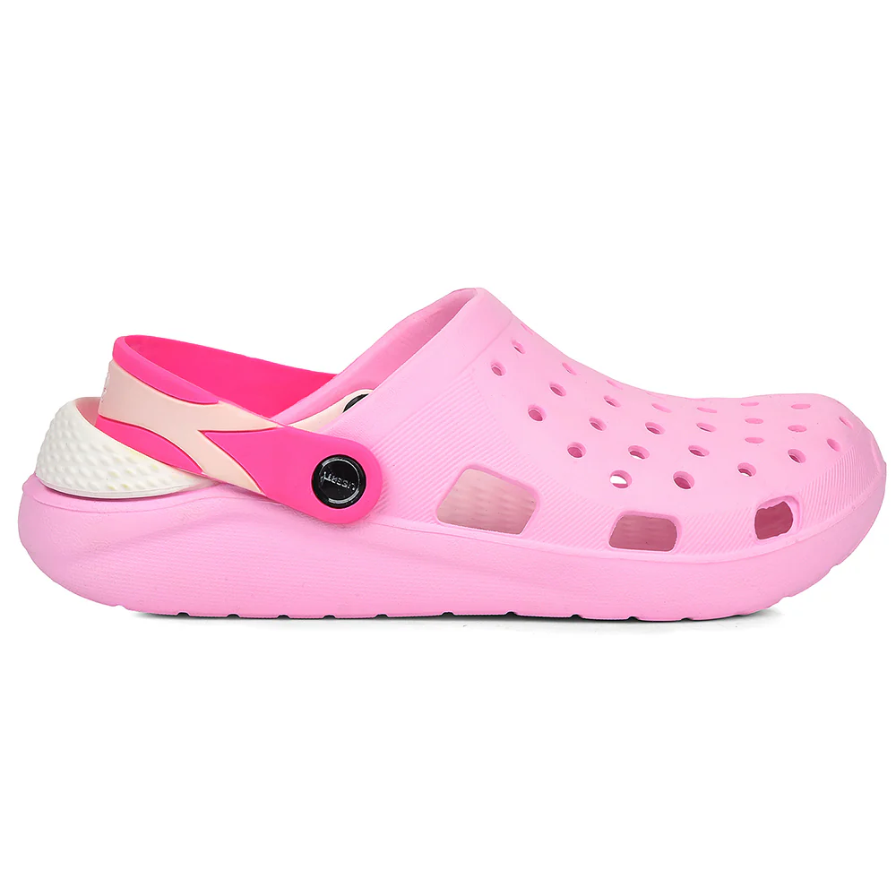 A-HA Light Pink Casual Sling Back Clogs For Women XT-801-1 By Liberty - Image 2