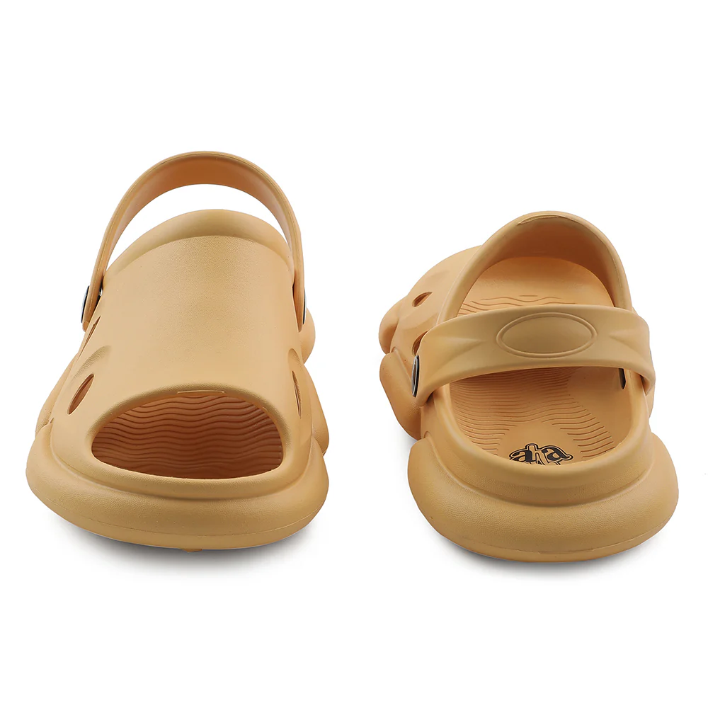 A-HA Mustard Casual Clogs For Kids BEACHFIT01 By Liberty - Image 6