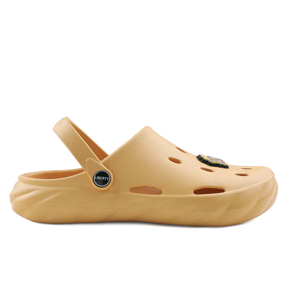 A-HA Mustard Casual Clogs For Kids BEACHWALKK By Liberty - Image 2