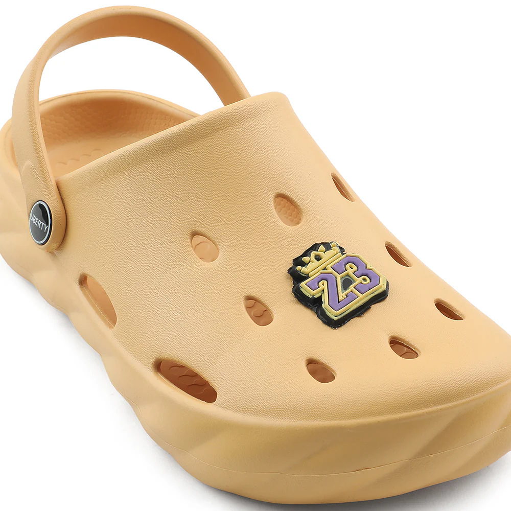 A-HA Mustard Casual Clogs For Kids BEACHWALKK By Liberty - Image 5