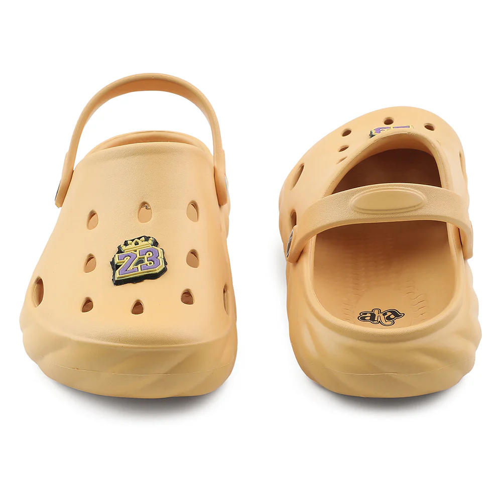 A-HA Mustard Casual Clogs For Kids BEACHWALKK By Liberty - Image 6
