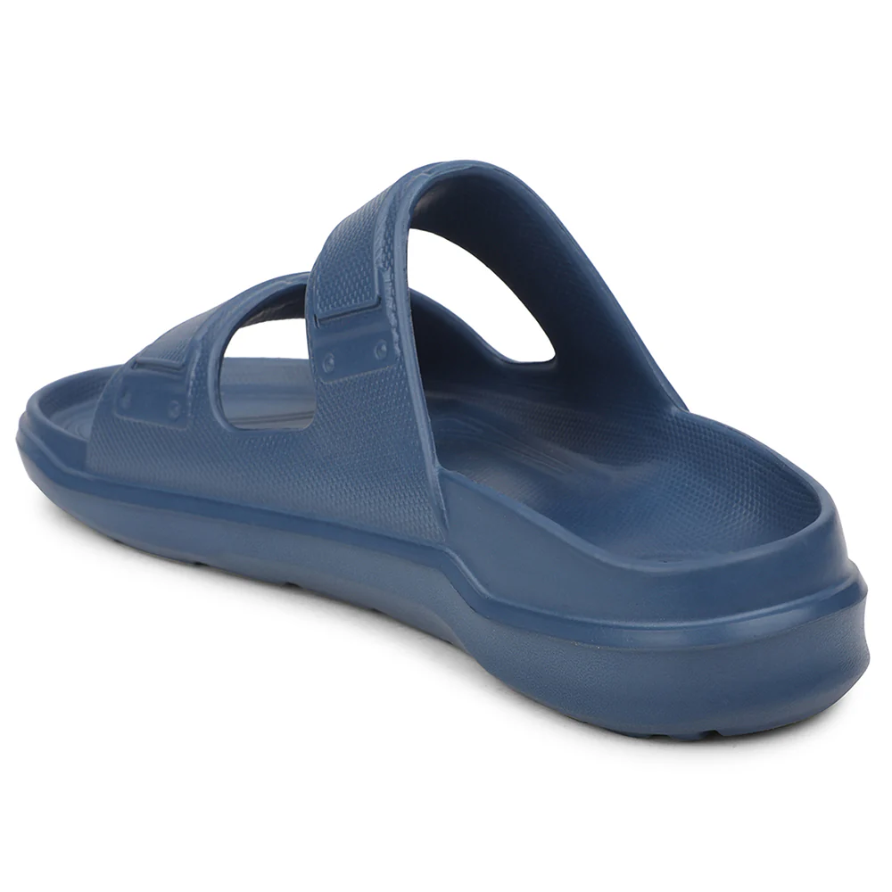 A-HA Navy Blue Casual Slides For Men FDL-2 By Liberty - Image 4