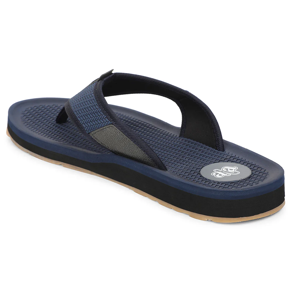 A-HA Navy Blue Casual Slipper For Men ANCO-10 By Liberty - Image 5