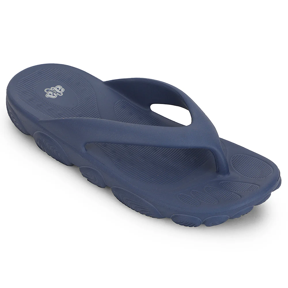 A-HA Navy Blue Casual Slipper For Men BEACHLITEM By Liberty