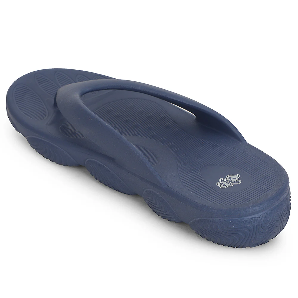 A-HA Navy Blue Casual Slipper For Men BEACHLITEM By Liberty - Image 4