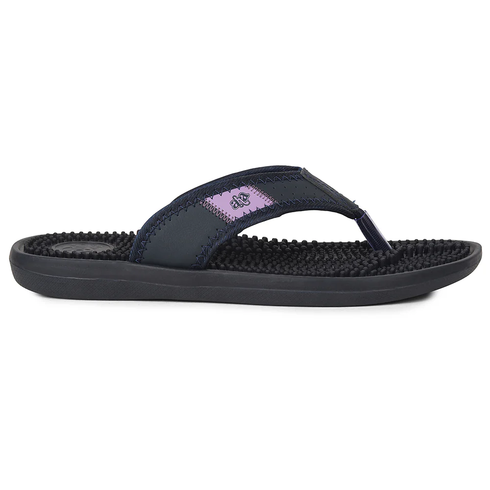 A-HA Navy Blue Casual Slipper For Women ACUPLUS-2 By Liberty - Image 2