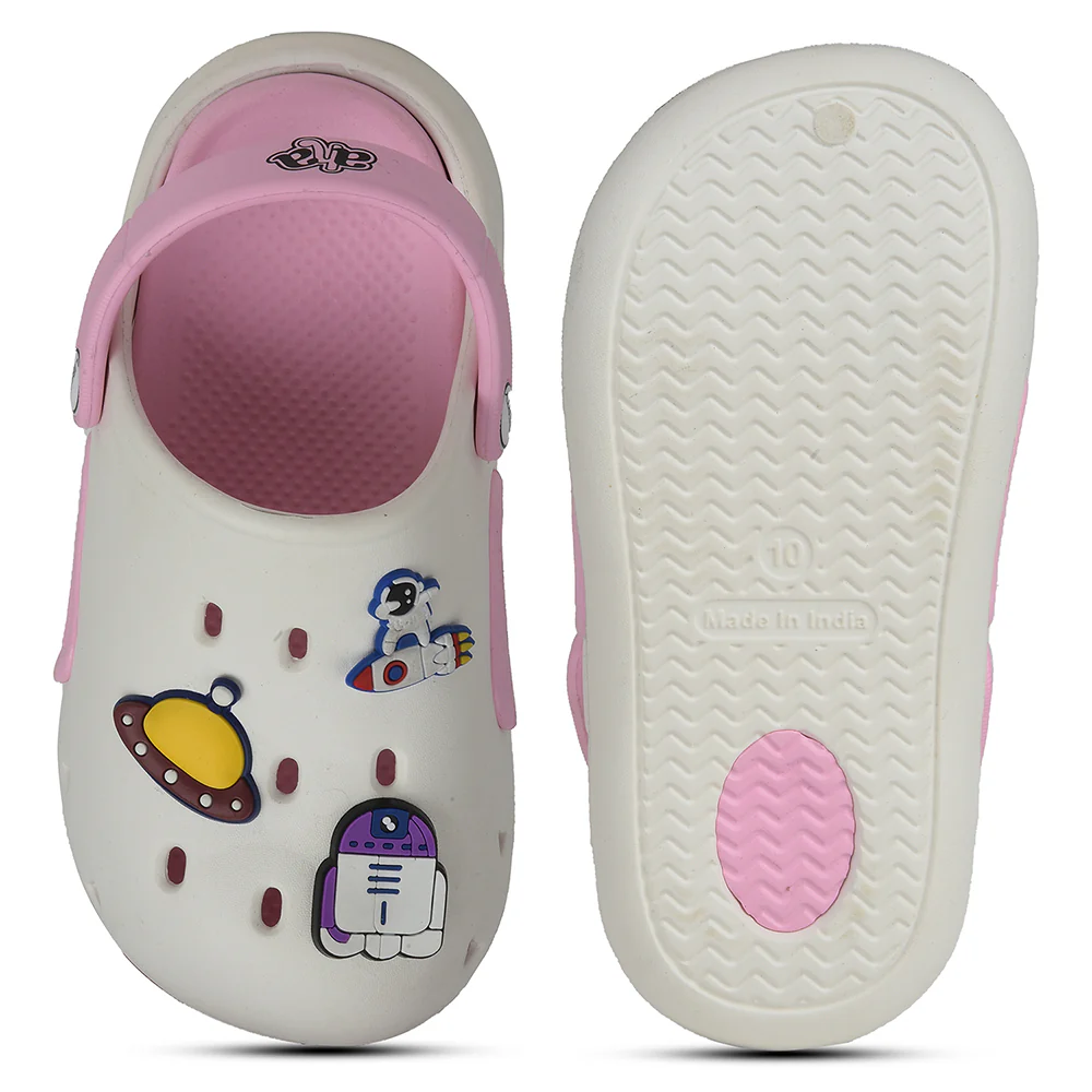 A-HA Off White Casual Clogs For Kids CUTIER By Liberty - Image 7