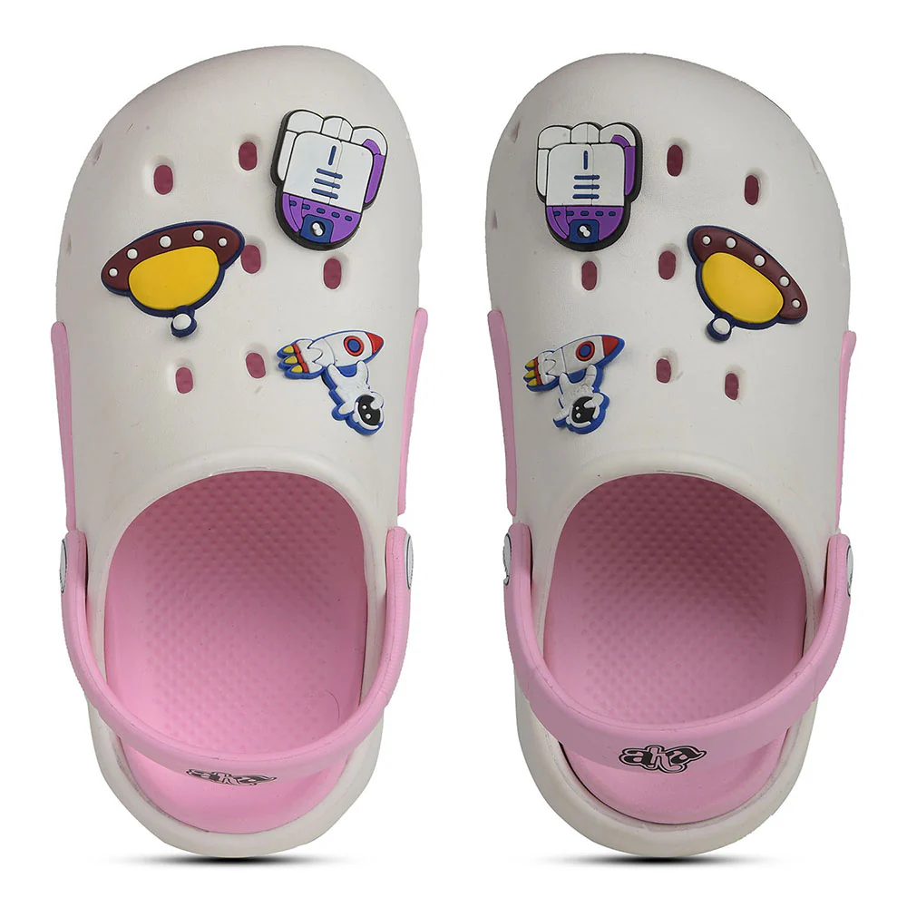 A-HA Off White Casual Clogs For Kids CUTIER By Liberty - Image 8