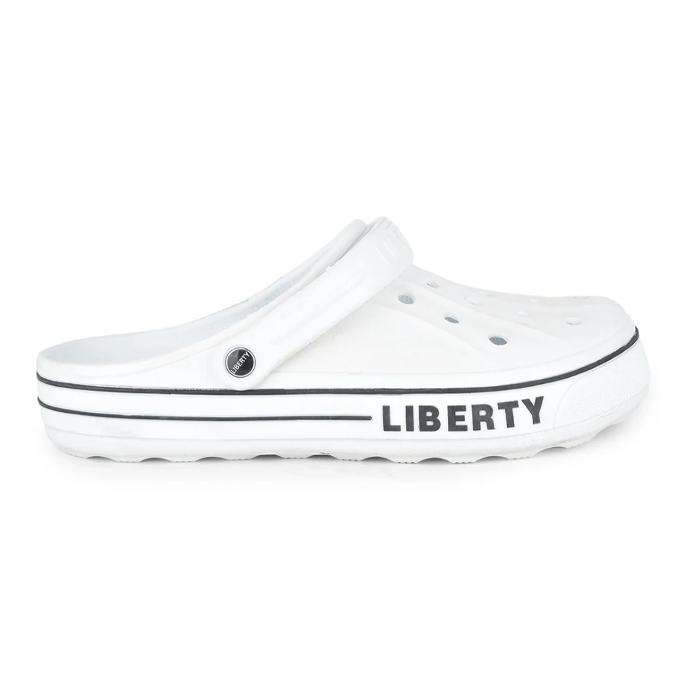 A-HA Off White Casual Slip-on Clogs For Men LITEWALK By Liberty - Image 2