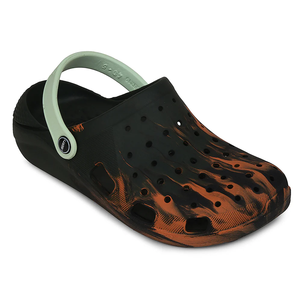 A-HA Olive Green Slingback Clogs For Men LPMXT-961E By Liberty