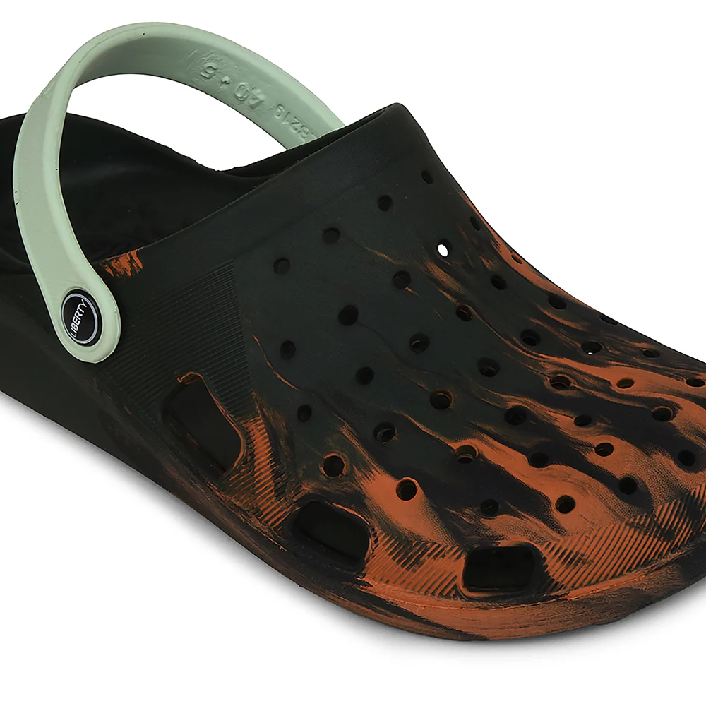 A-HA Olive Green Slingback Clogs For Men LPMXT-961E By Liberty - Image 5