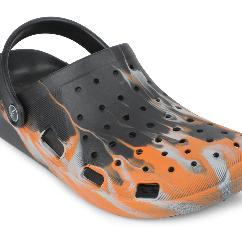 A-HA Orange Slingback Clogs For Men LPMXT-961E By Liberty - Image 5