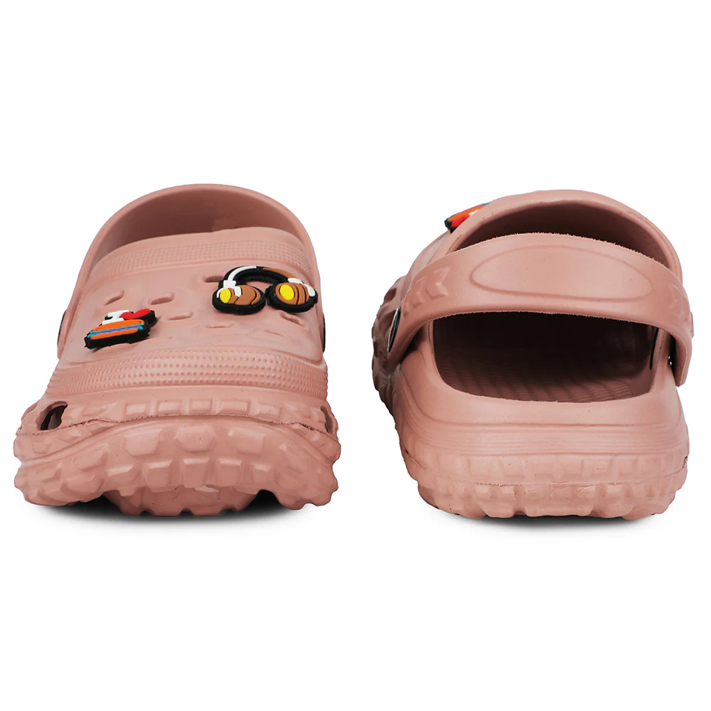 A-HA Peach Casual Slingback Clogs For Kids PRL-4 By Liberty - Image 6
