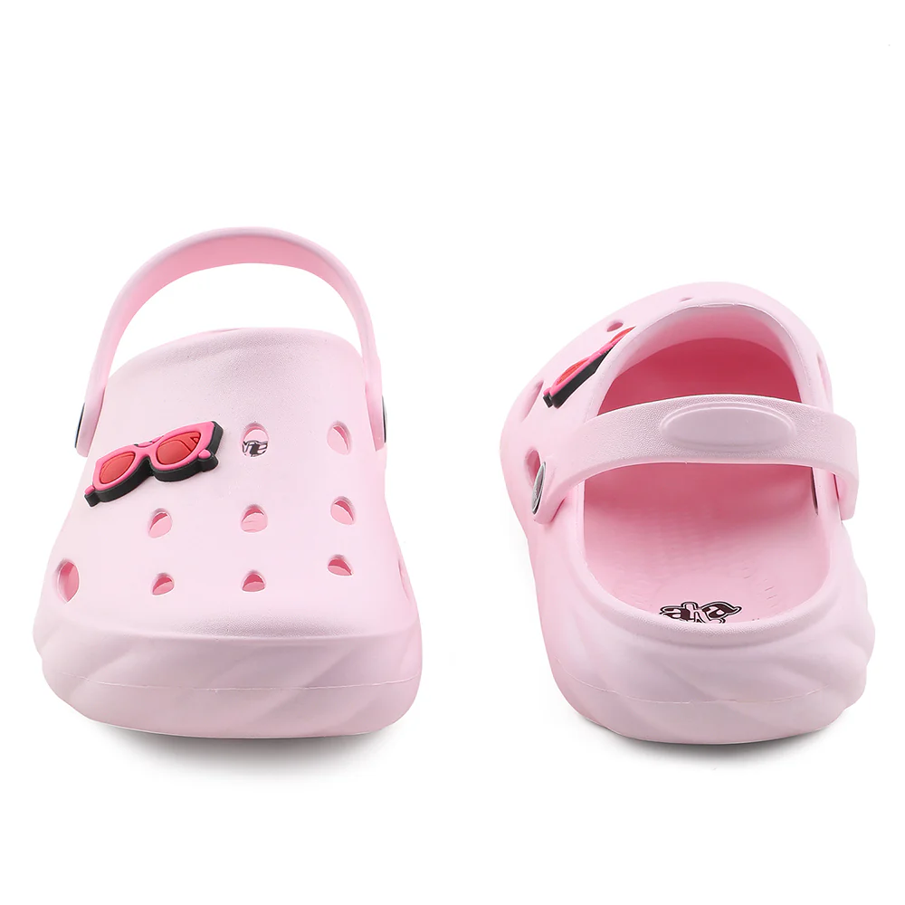 A-HA Pink Casual Clogs For Kids BEACHWALKK By Liberty - Image 6