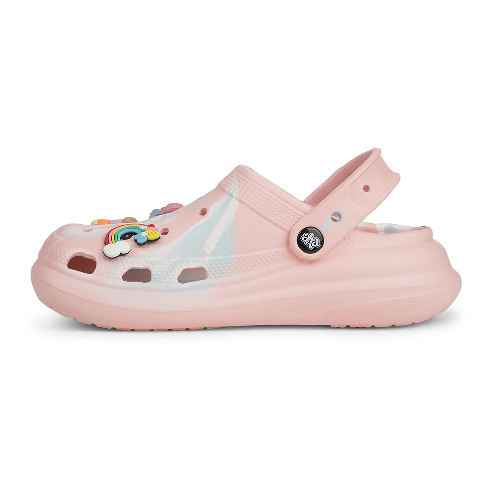 A-HA Pink Casual Clogs For Women ZQ-PTL-20 By Liberty - Image 2