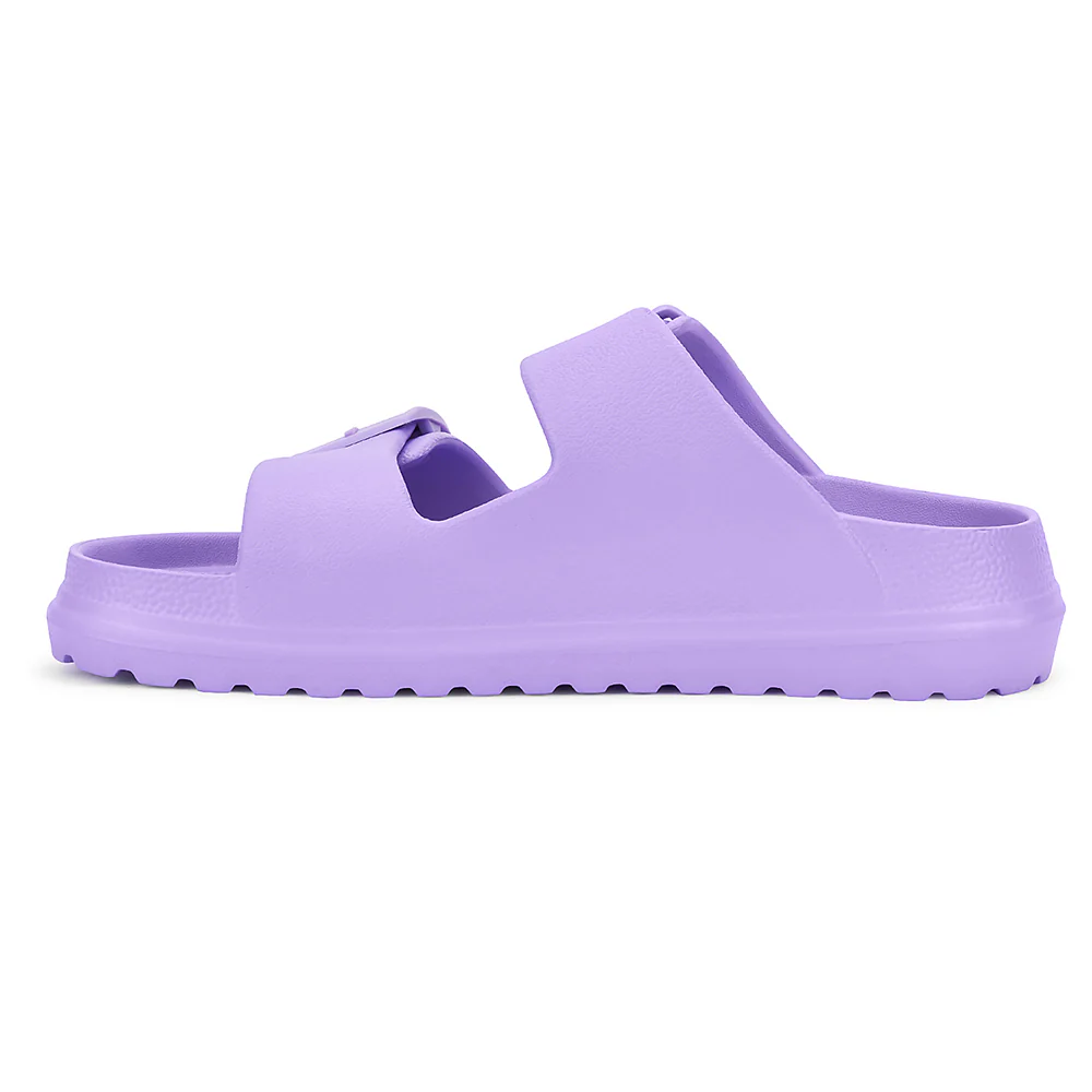 A-HA Purple Casual Flat Sandal For Women EASYPRO By Liberty - Image 3