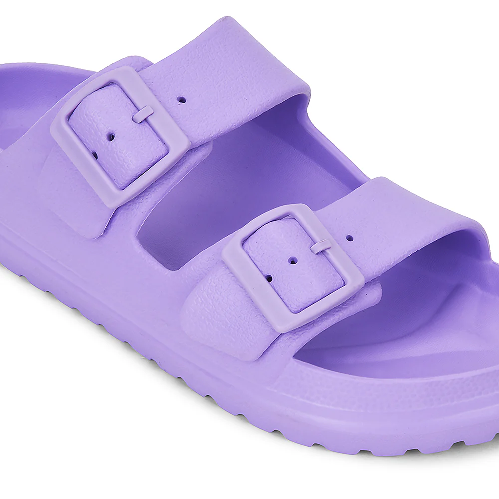 A-HA Purple Casual Flat Sandal For Women EASYPRO By Liberty - Image 5
