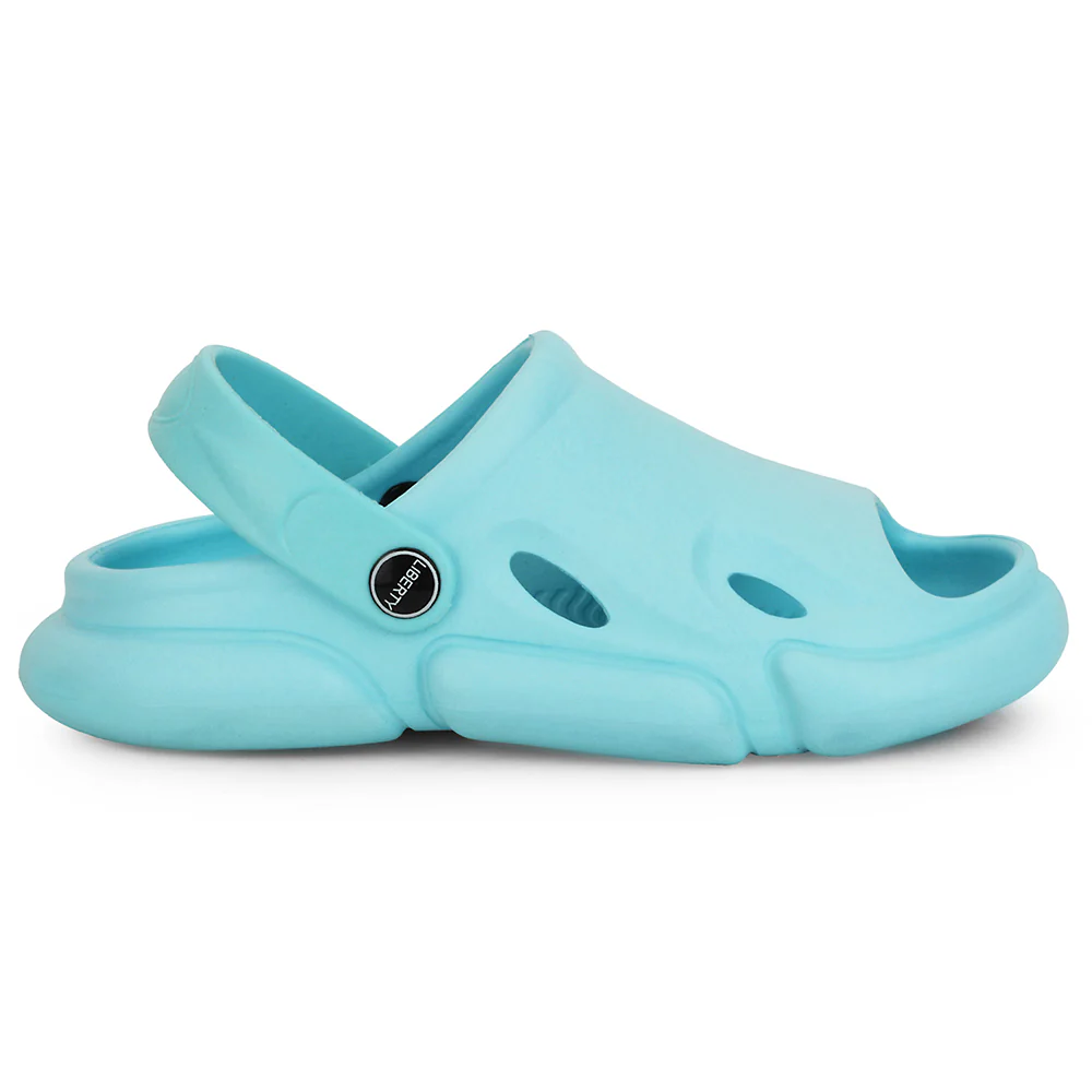 A-HA Sea Green Casual Clogs For Kids BEACHFIT01 By Liberty - Image 2