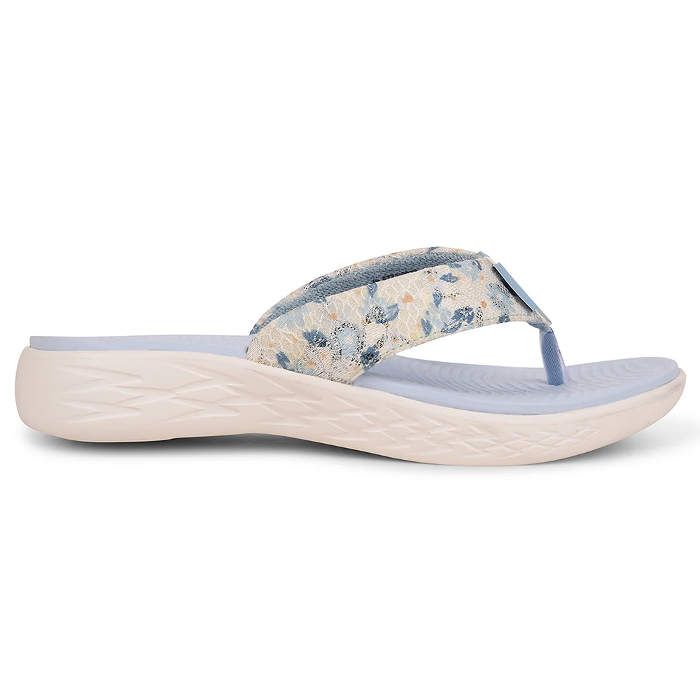 A-HA Sky Blue Casual Slipper For Women IMPACT-L71 By Liberty - Image 2