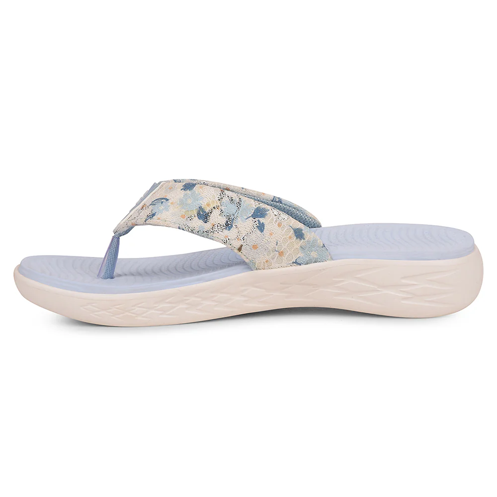 A-HA Sky Blue Casual Slipper For Women IMPACT-L71 By Liberty - Image 3