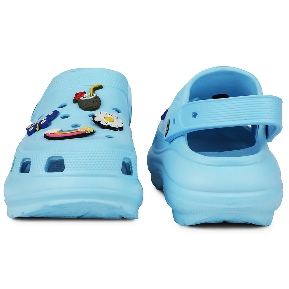 A-HA Sky Blue Slingback Clogs For Women PRL-3 By Liberty - Image 6