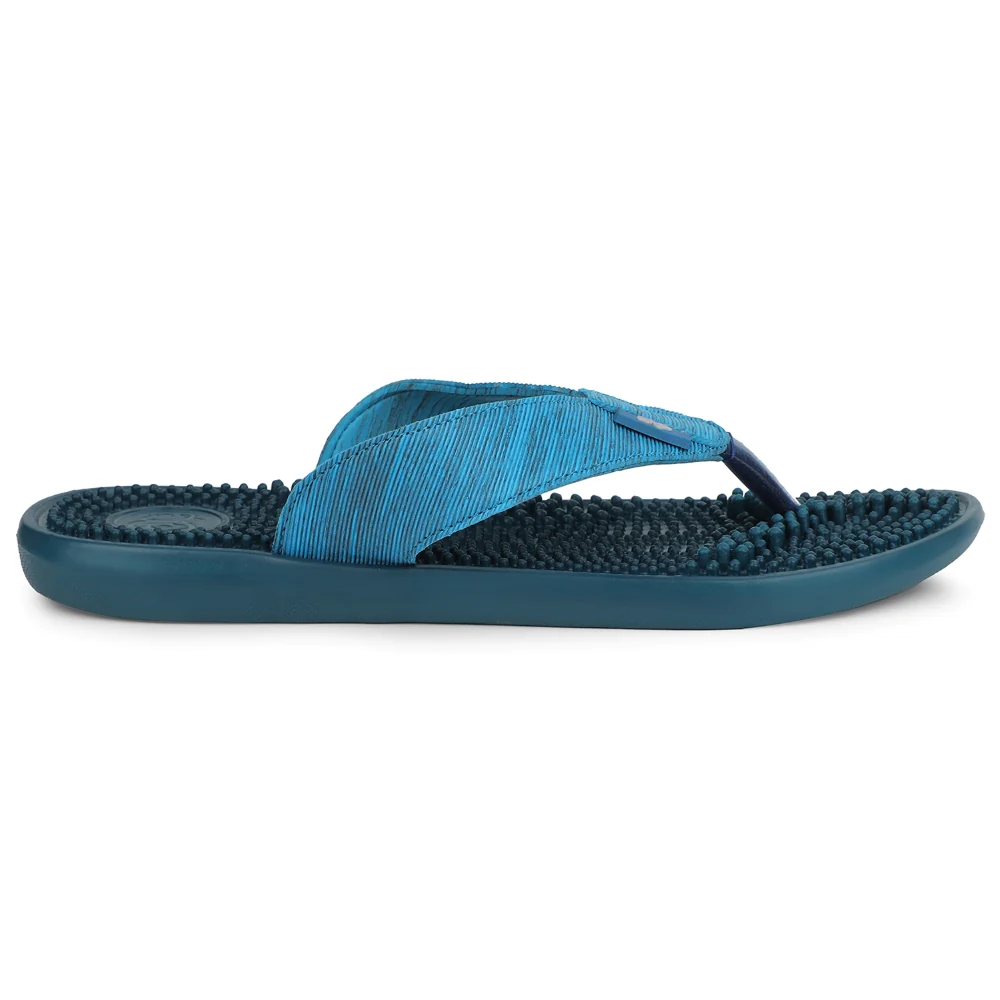 A-HA Teal Blue Casual Slipper For Men ACUPLUS-3M By Liberty - Image 2