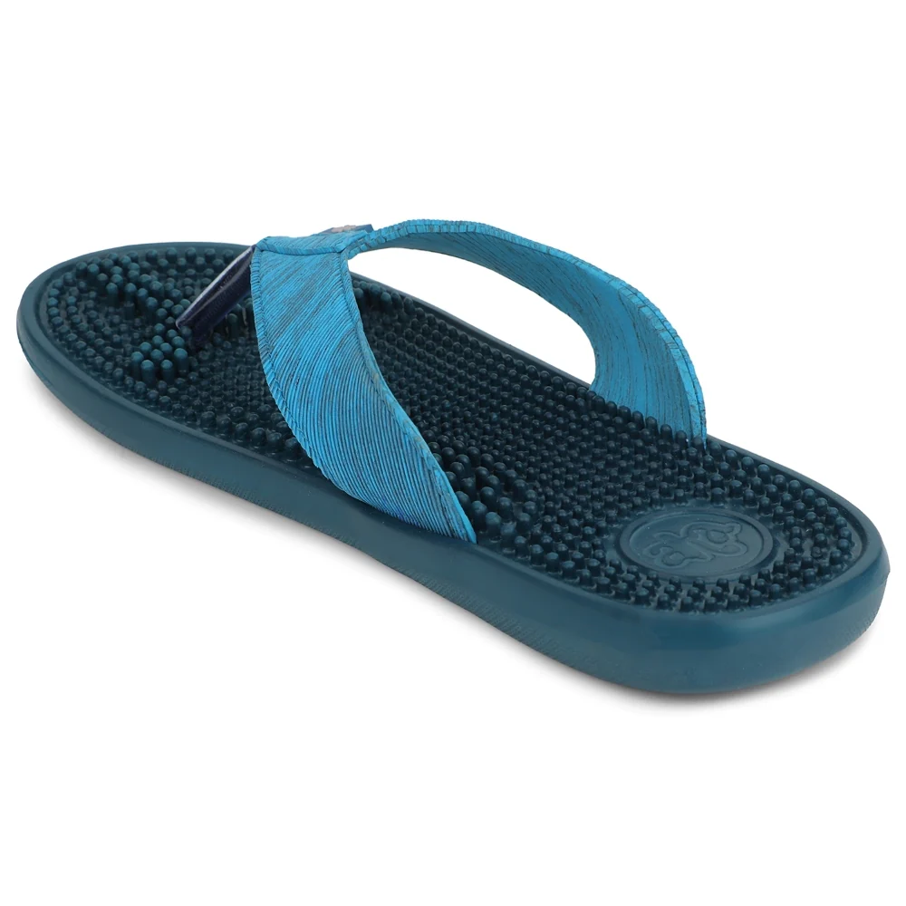 A-HA Teal Blue Casual Slipper For Men ACUPLUS-3M By Liberty - Image 6