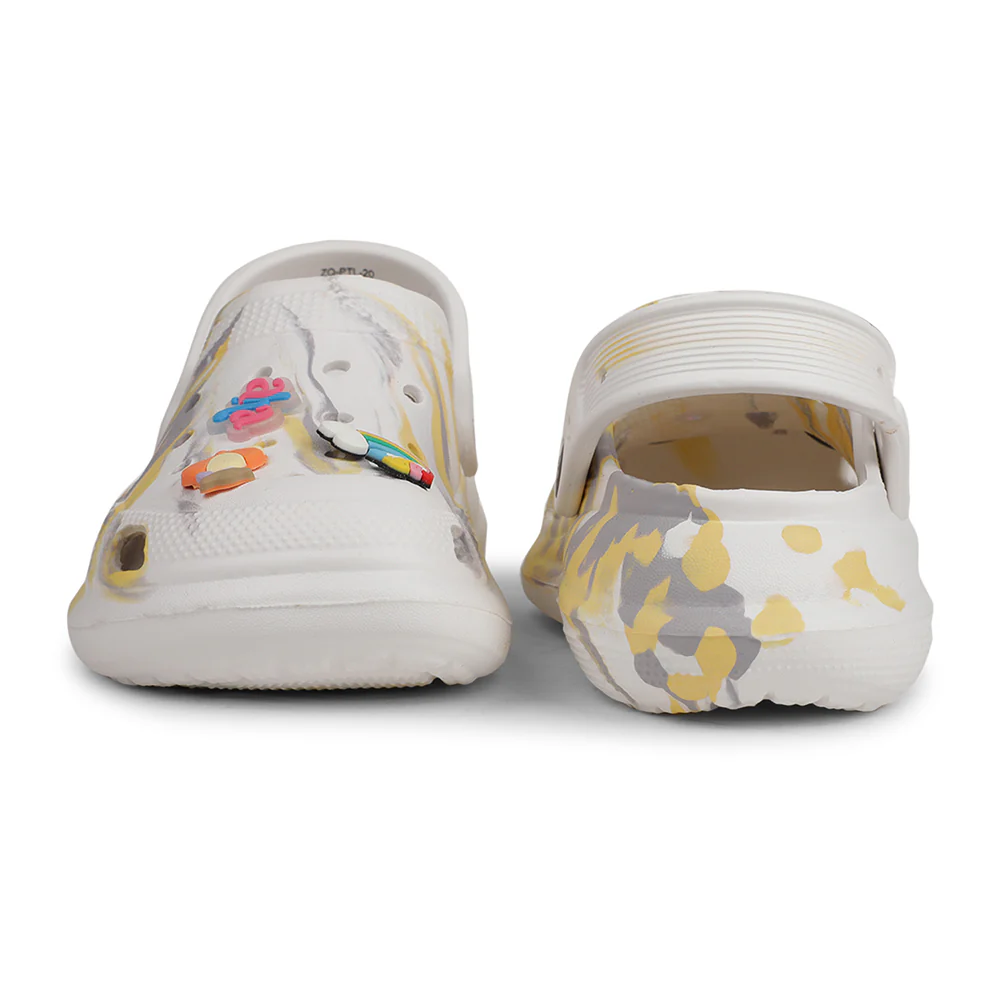 A-HA White Casual Clogs For Women ZQ-PTL-20 By Liberty - Image 6