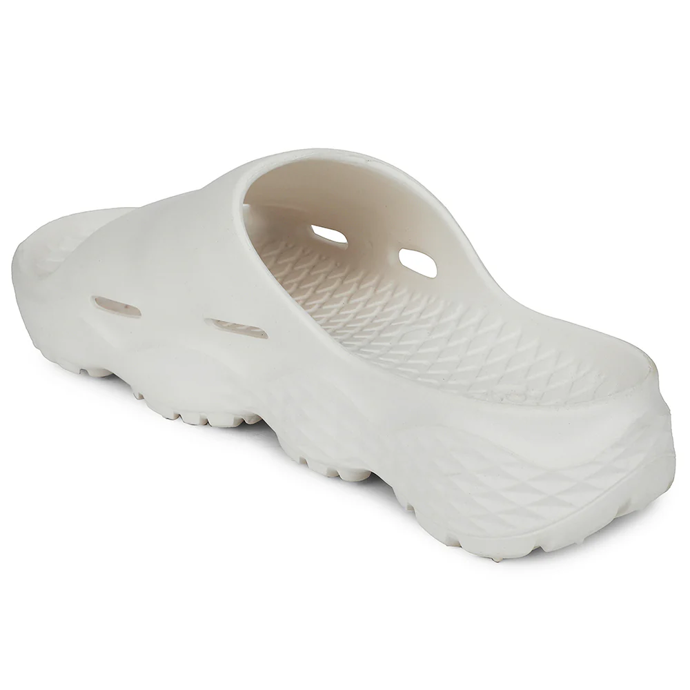 A-HA White Casual Slipper For Men SOFTWALK By Liberty - Image 4