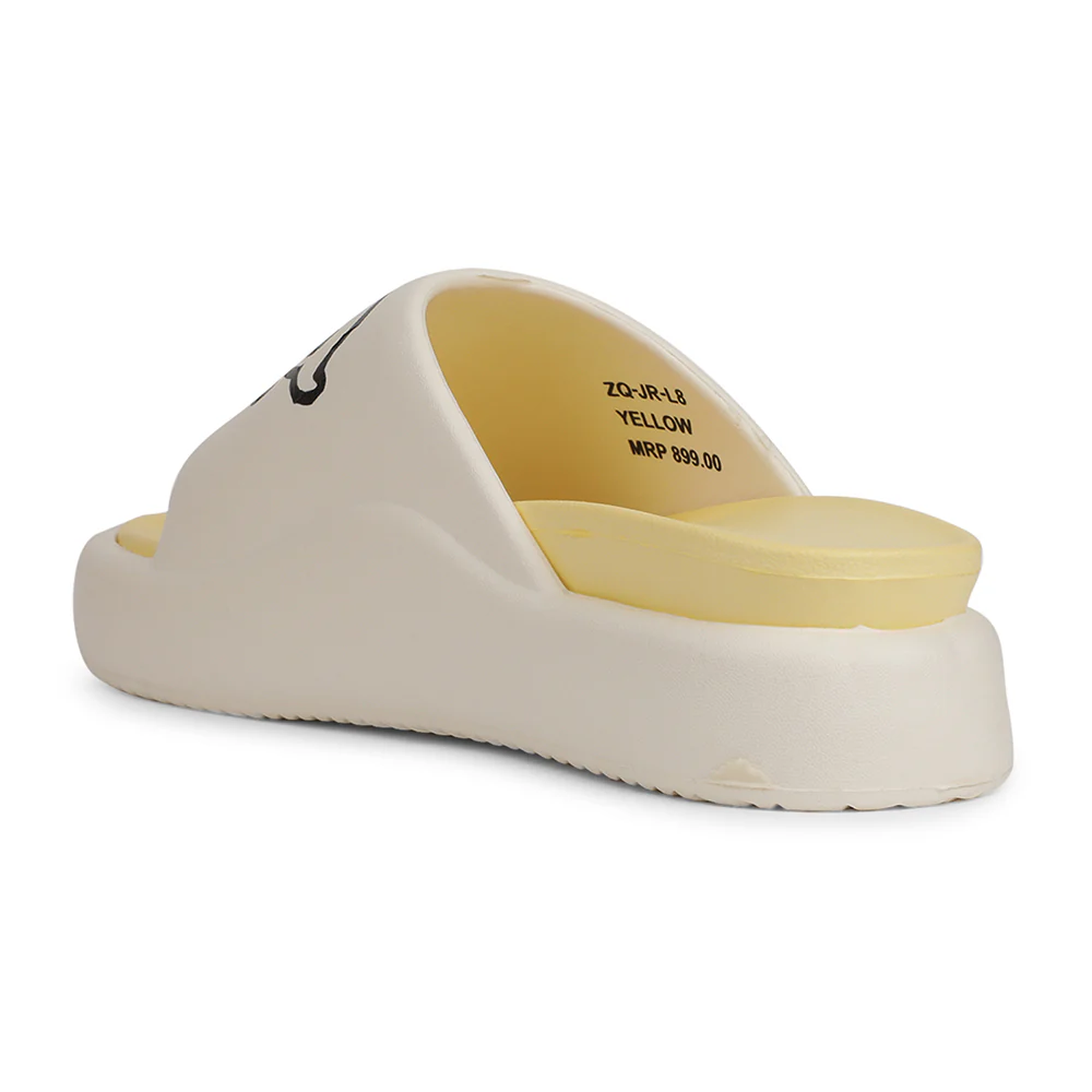 A-HA Yellow Casual Flip Flop For Women ZQ-JR-L08 By Liberty - Image 4