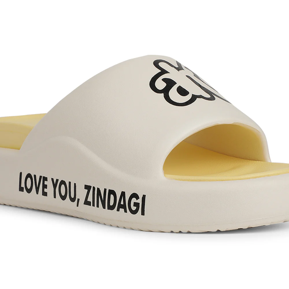 A-HA Yellow Casual Flip Flop For Women ZQ-JR-L08 By Liberty - Image 5