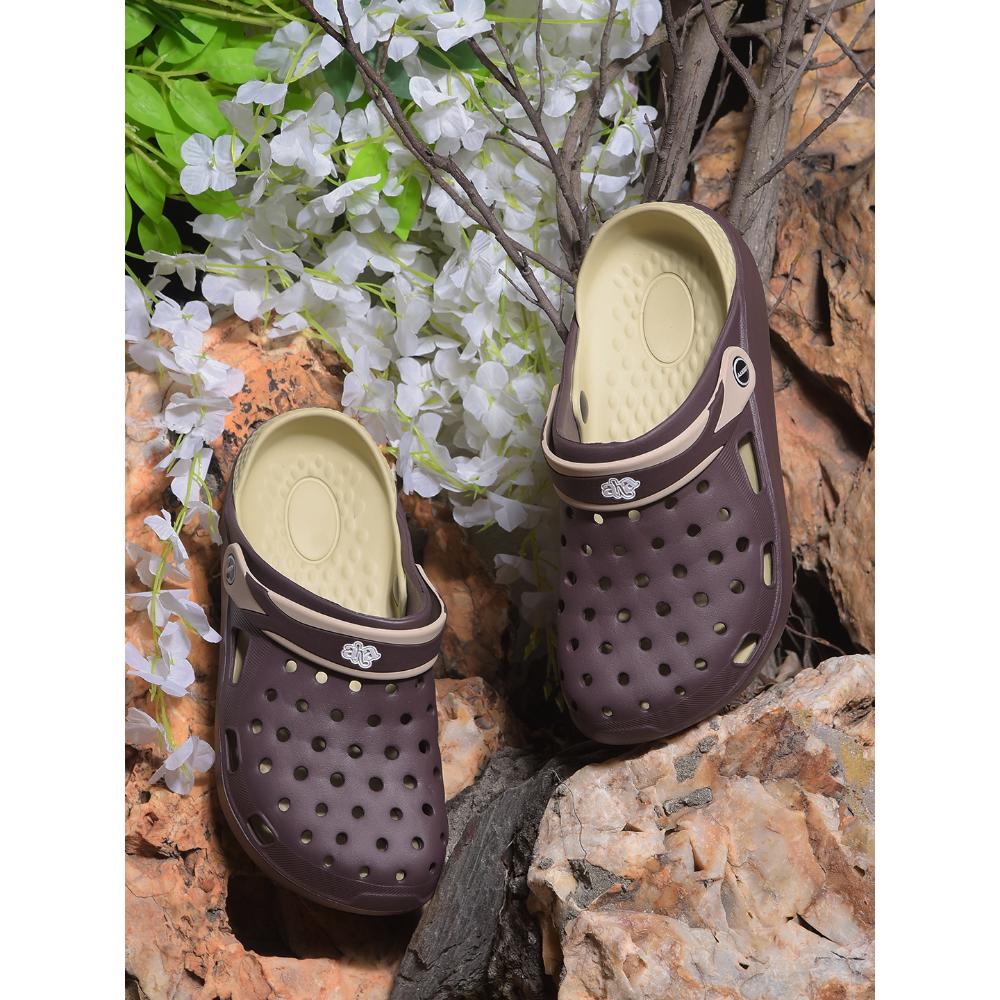 AHA By Liberty XT-800-1 Casual Clogs For Mens (Brown) - Image 5