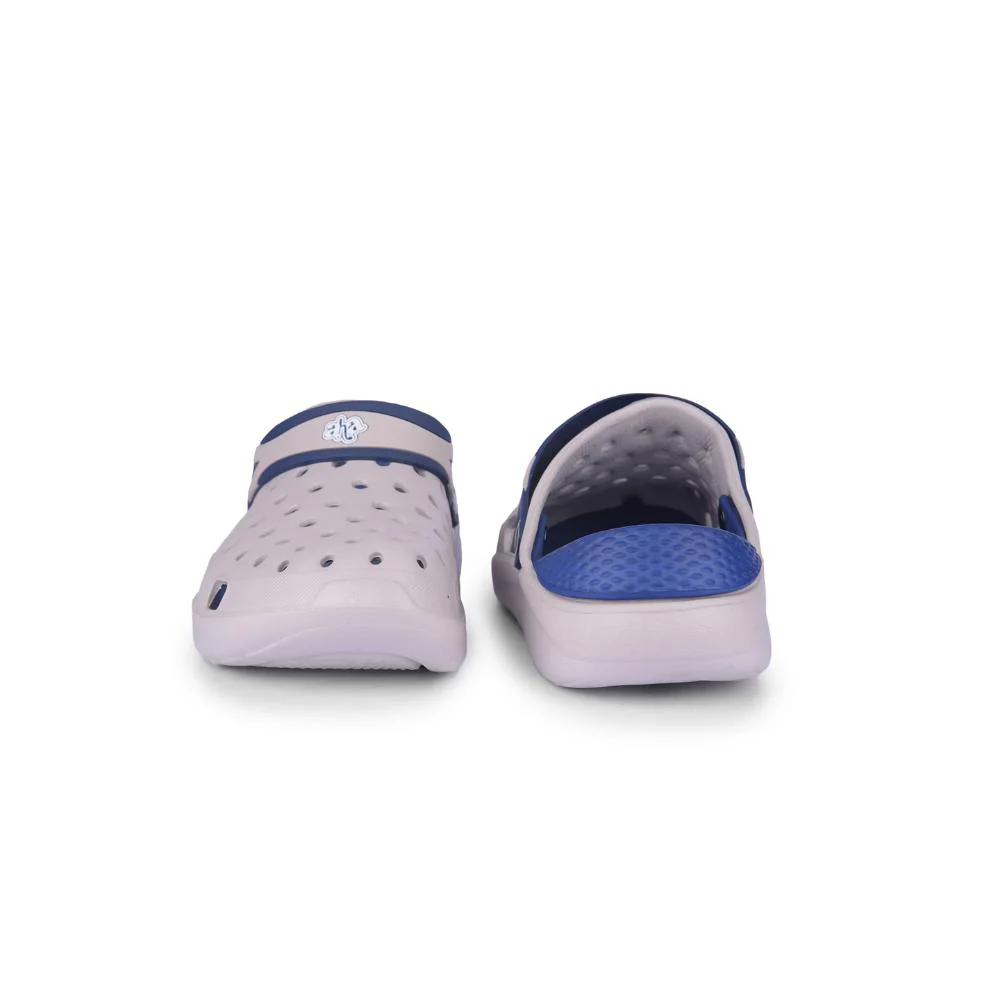 AHA By Liberty XT-800-1 Casual Clogs For Mens (Light Grey) - Image 6