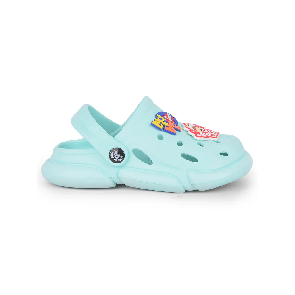 AHA Casual Green Clogs For Kids ZQ-SH-018 By Liberty - Image 2