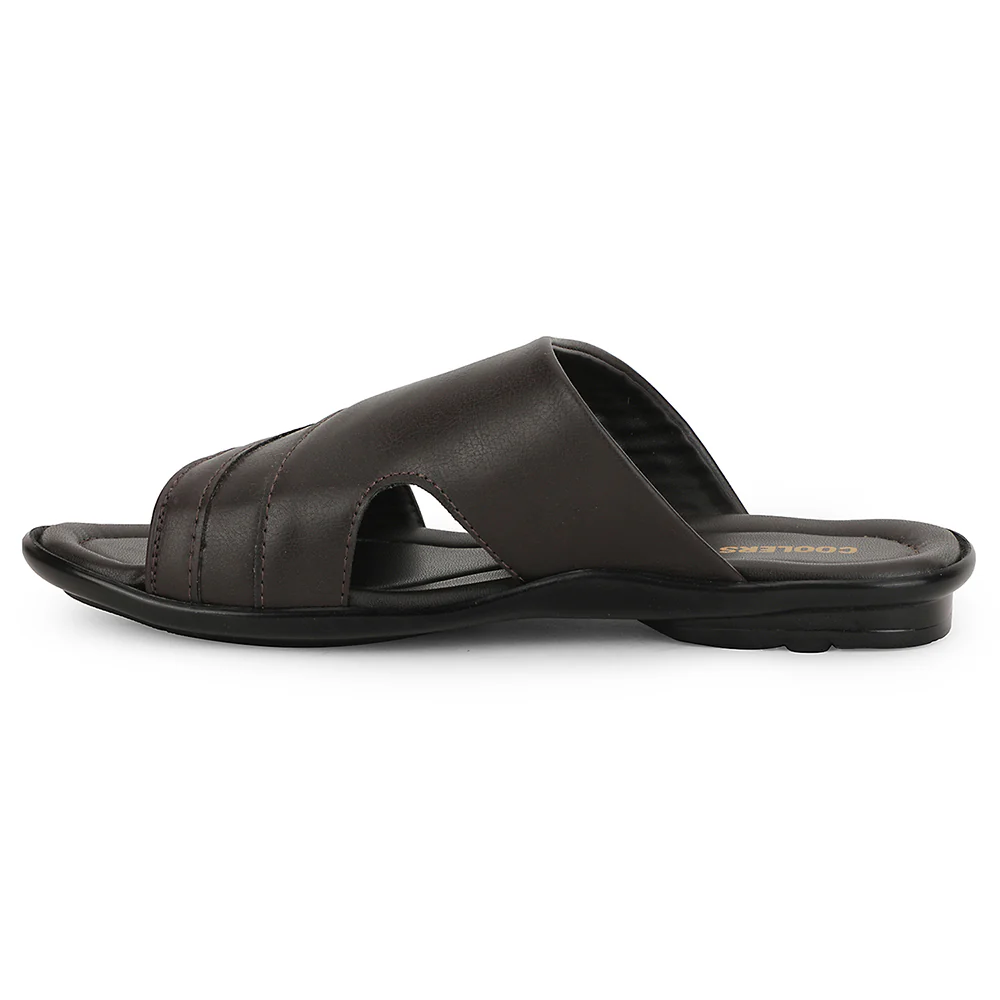 Coolers Brown Casual Flat Sandal For Men SENTOS-1 By Liberty - Image 3