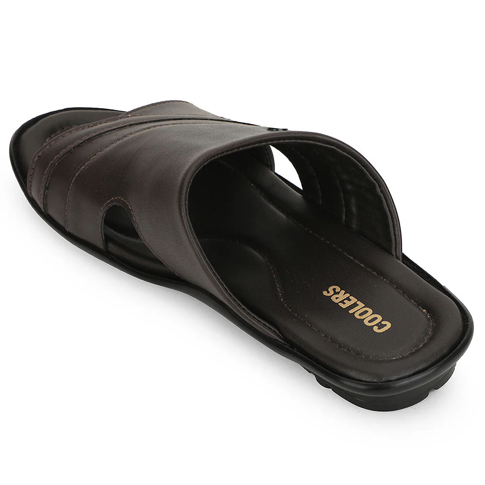 Coolers Brown Casual Flat Sandal For Men SENTOS-1 By Liberty - Image 5