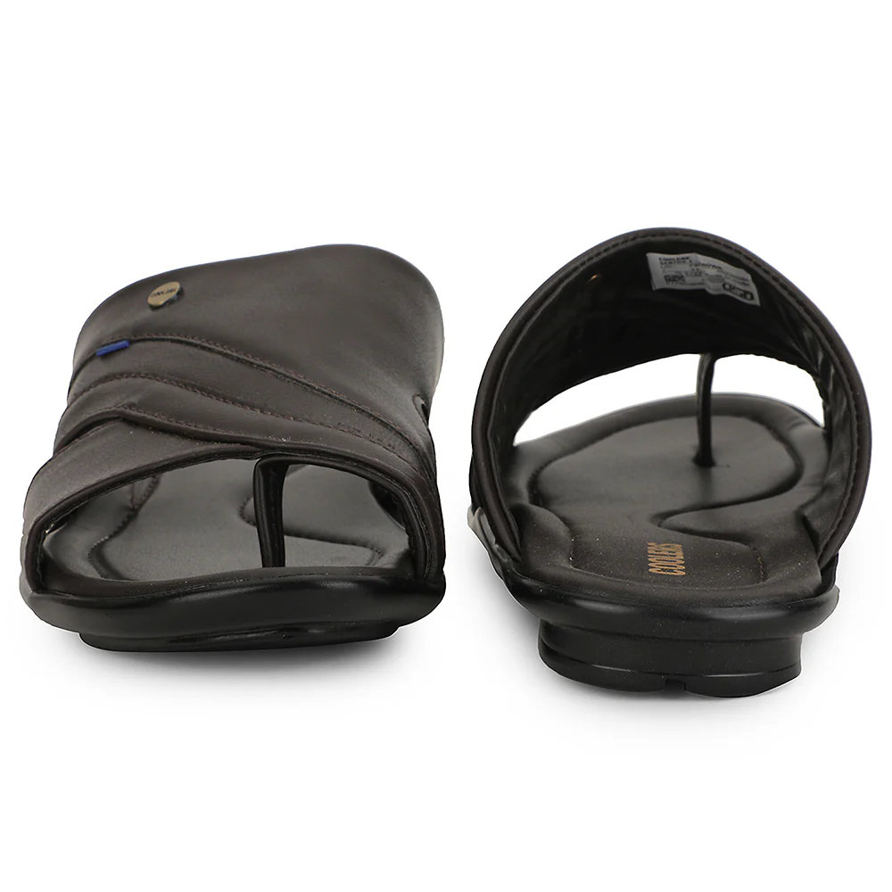 Coolers Brown Casual Flat Sandal For Men SENTOS-1 By Liberty - Image 6