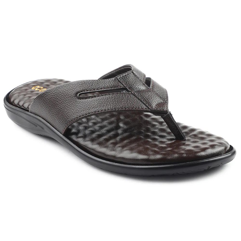 Coolers Brown Casual Slipper For Men HML-2E By Liberty