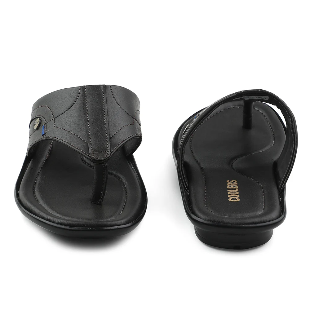 Coolers Brown Casual Slipper For Men LIGHTER-1 By Liberty - Image 6
