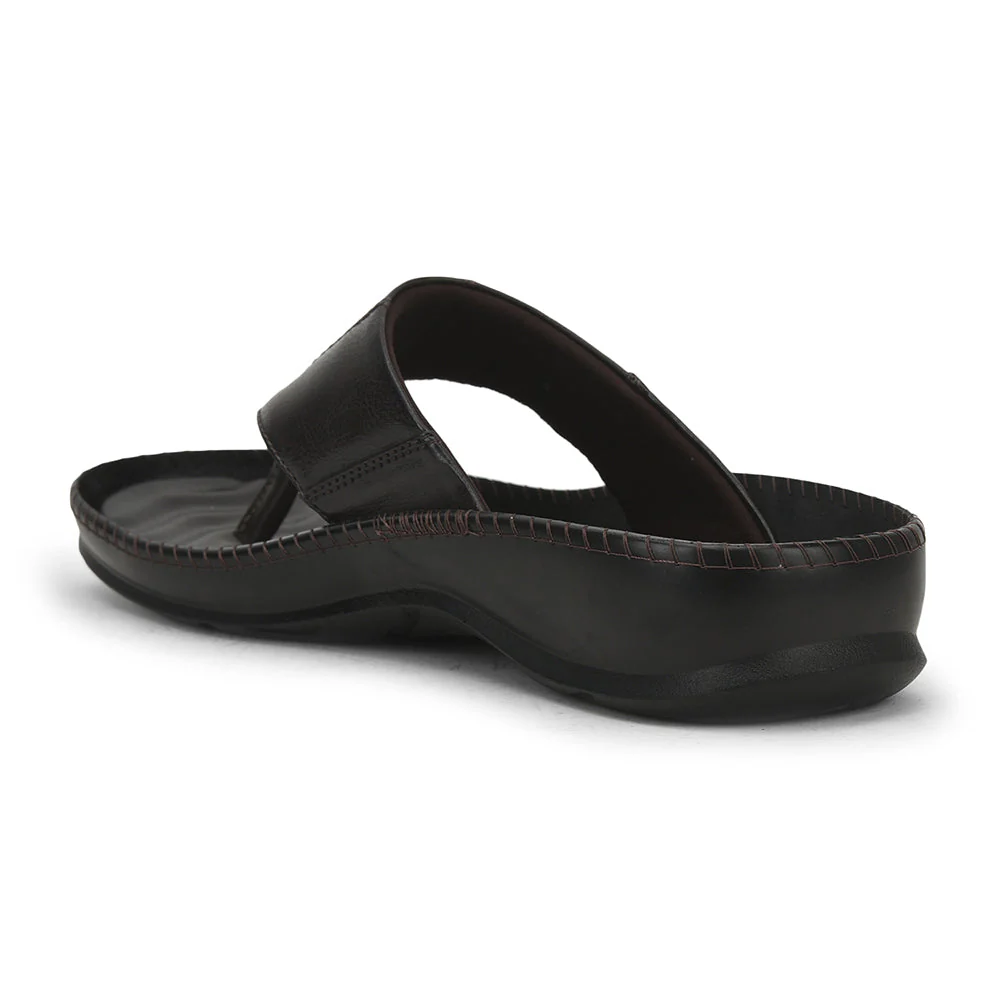 Coolers Brown Casual Slipper For Men META-1 By Liberty - Image 4