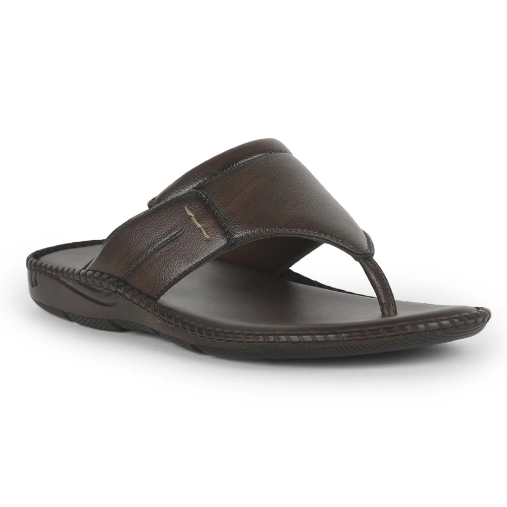 Coolers Brown Casual Slipper For Men VCL-26 By Liberty