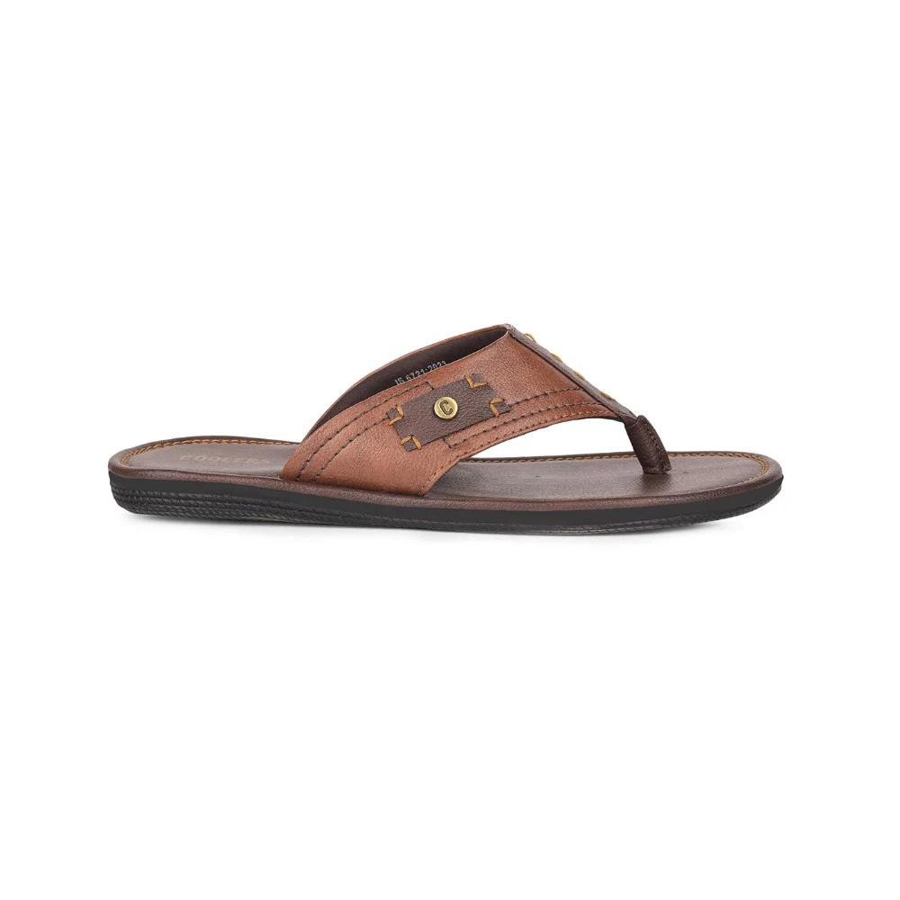 Coolers By Liberty AVN-112 Casual Slippers For Men - Tan - Image 2