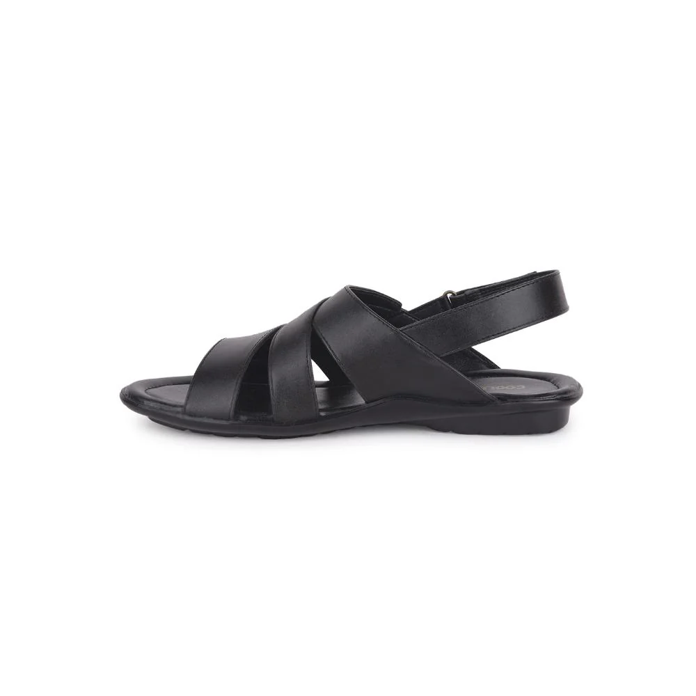 Coolers By Liberty COOL99-90 Mens Black Formal Sandal - Image 3