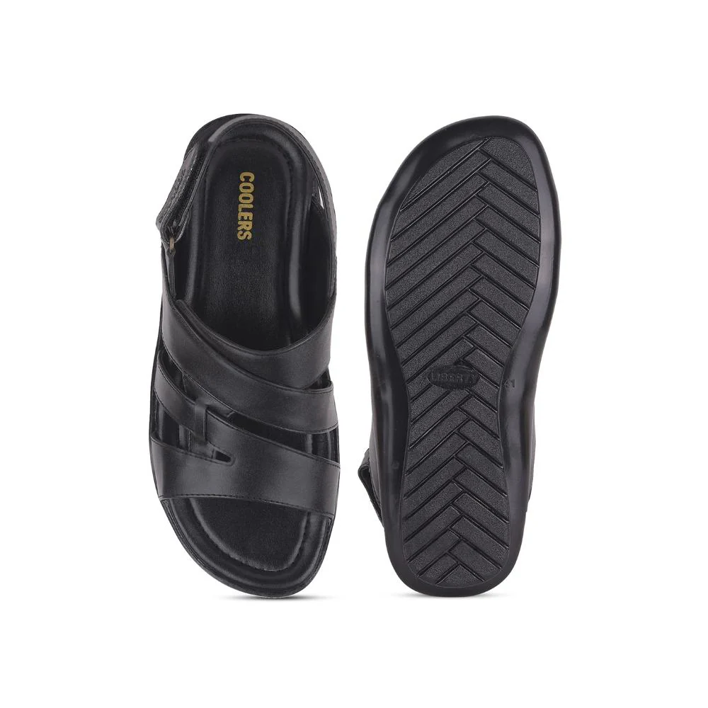 Coolers By Liberty COOL99-90 Mens Black Formal Sandal - Image 6