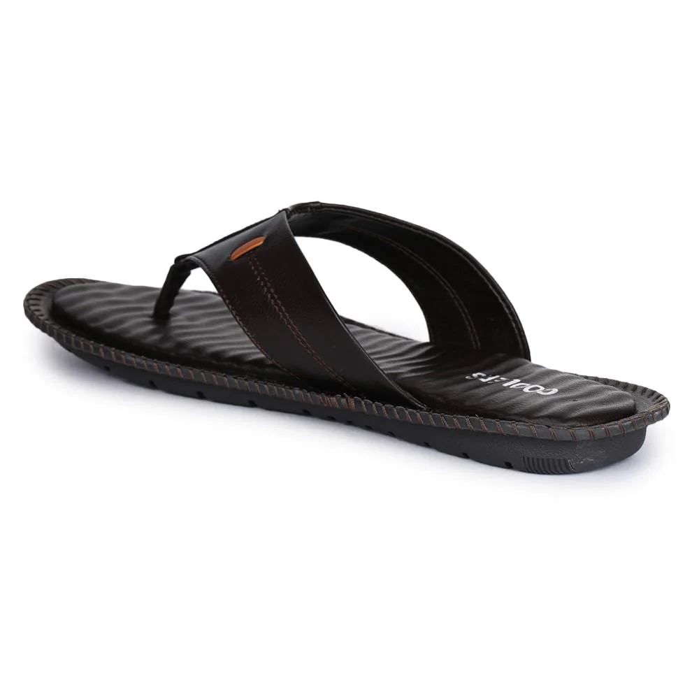 Coolers By Liberty K2-03 Casual Brown Slippers For Men - Image 4