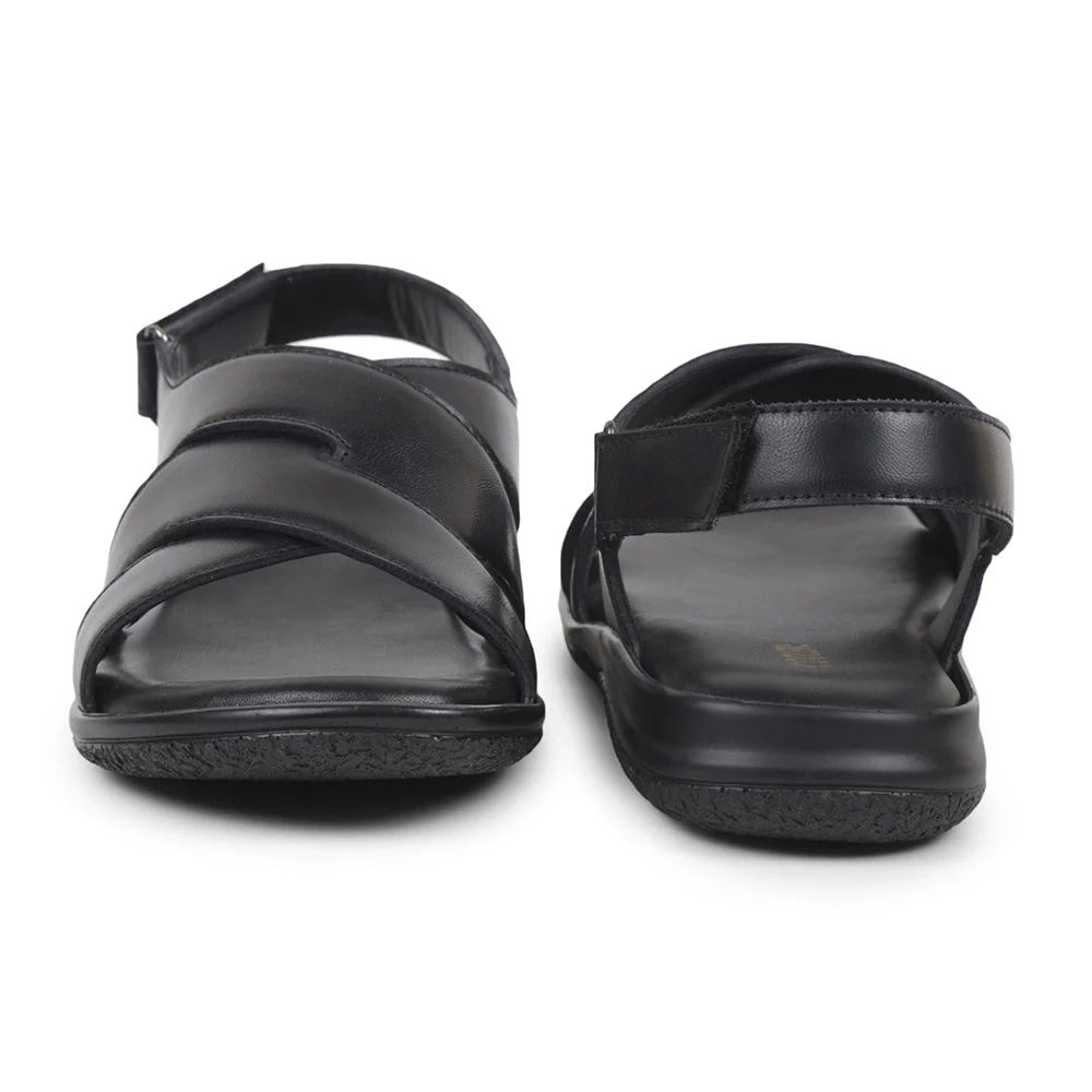 Coolers By Liberty Men VCL-35 Black Formal Sandal - Image 5